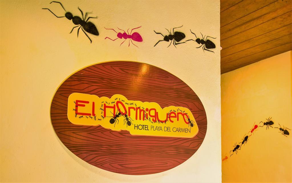 Hotel El Hormiguero Playa del Carmen Ngoại thất bức ảnh
